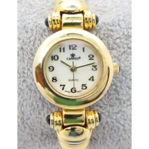 Women's Cannes Quartz Analog 25mm Dial Causal Round Watch (D955)